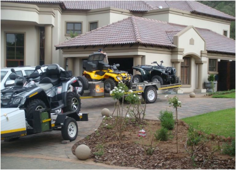 Can I tow my offroad bike without a trailer? Road