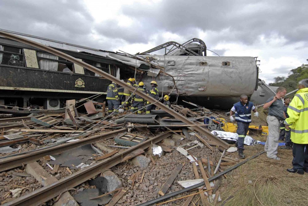 Photo of Rovos Rail Accident in Pretoria