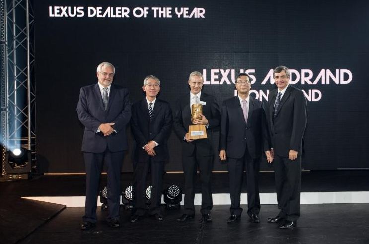 Lexus dealer of the year