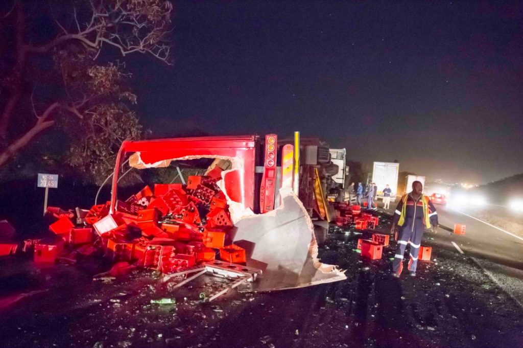 overturned Truck N2