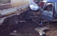 Seven injured when a taxi collided with a manure truck and a cyclist in Witkoppen