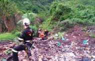 3 Hour rescue after vehicle went down 200metre embankment