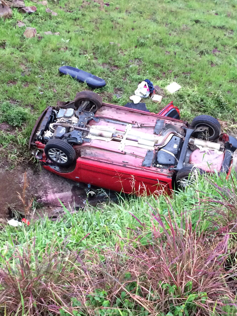 Ballito N2 vehicle rollover leaves two seriously injured