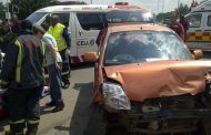 3 injured in Vereeniging collision