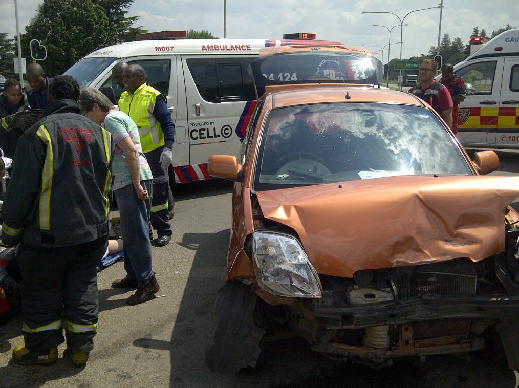 3 injured in Vereeniging collision