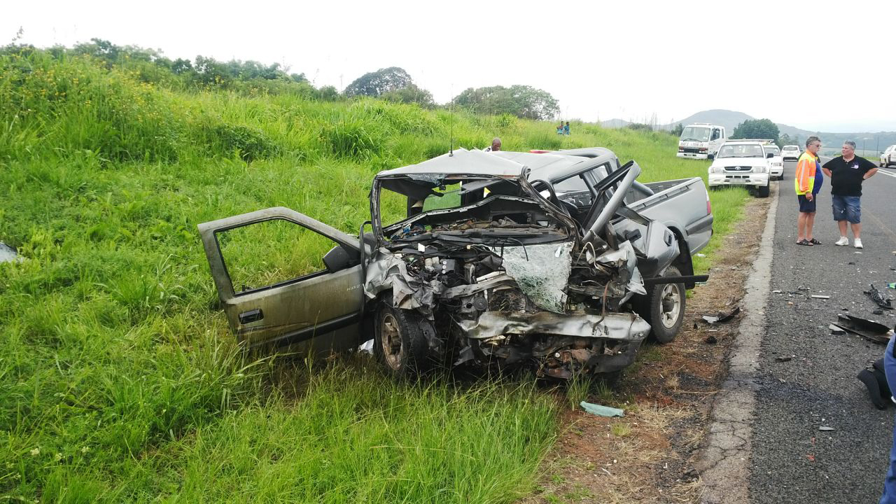Baby and three adults killed in head-on collision while overtaking on the R37 close to Nelspruit