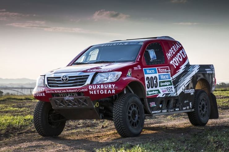 Dakar 2015: Race Vehicles and Equipment shipped to South America