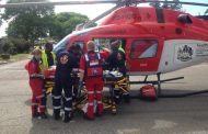 Man airlifted after knocked over by taxi