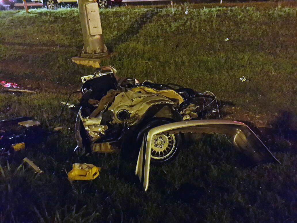 Christmas Eve collision leaves 1 injured on the corner of Florida Road and Lambert Road