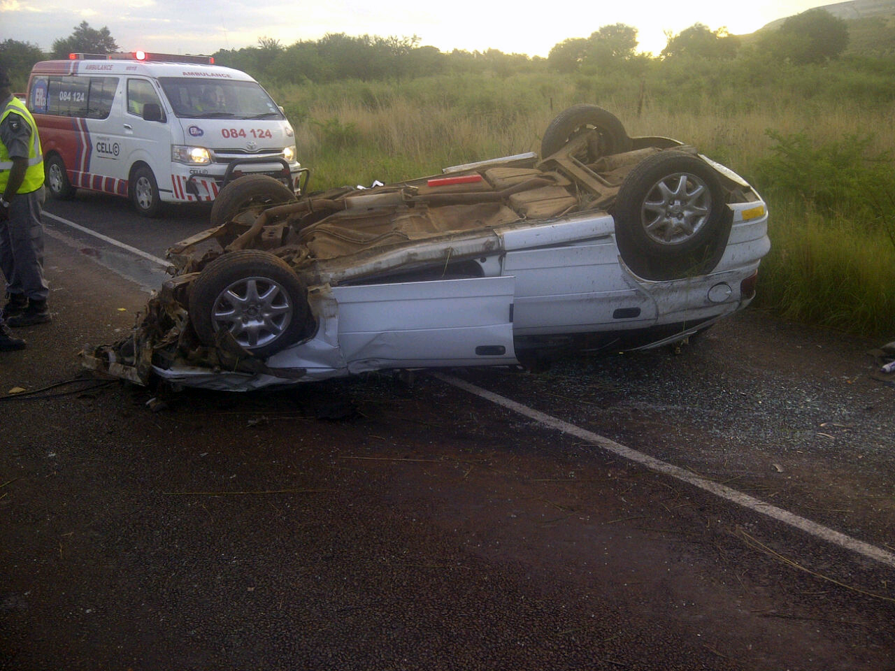 Man killed in Witkoppen collision