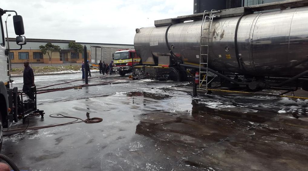 Two burnt in tanker fire in Primrose Park in the Western Cape