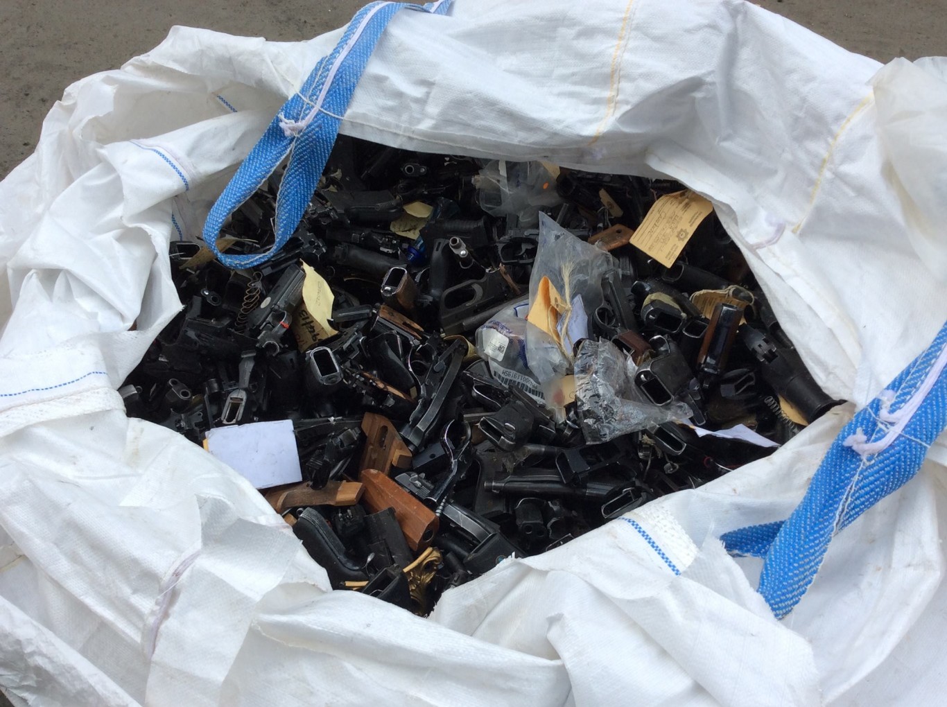 SAPS destroy 9 477 firearms in Vereeniging, Gauteng