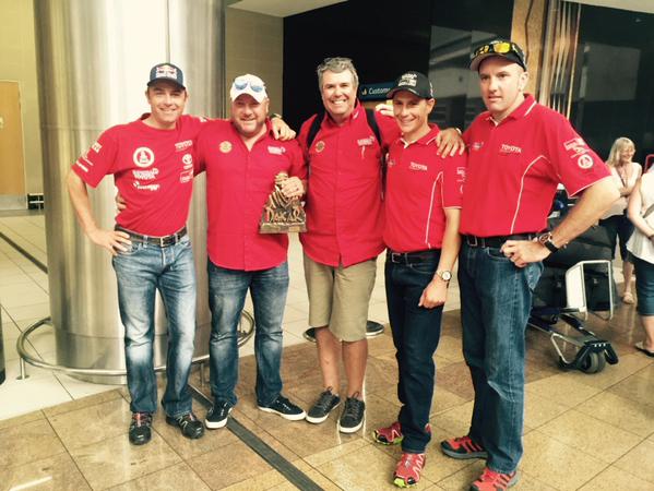 Successful end to Dakar 2015 for Toyota Imperial SA Dakar Team