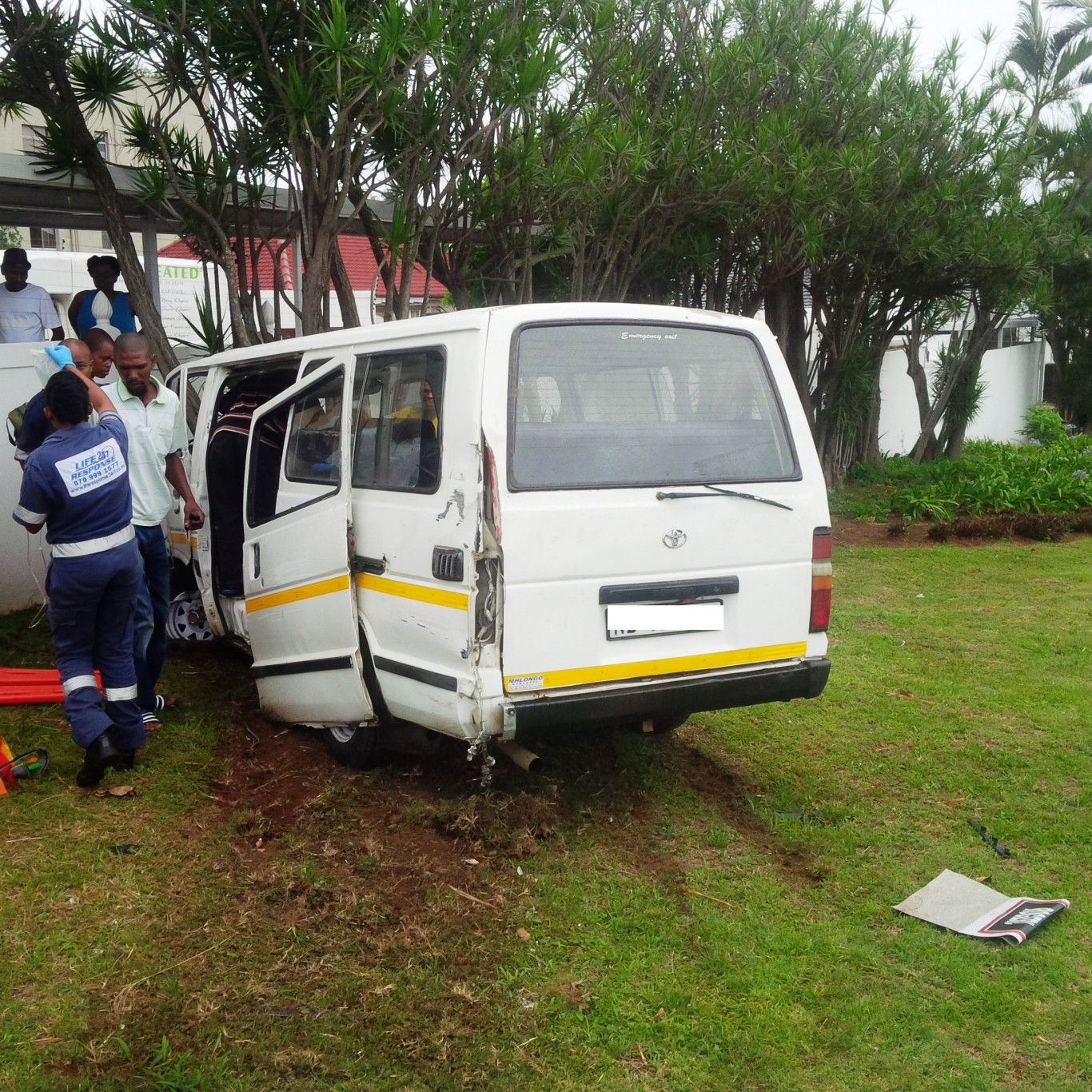 Car over turns, killing one person