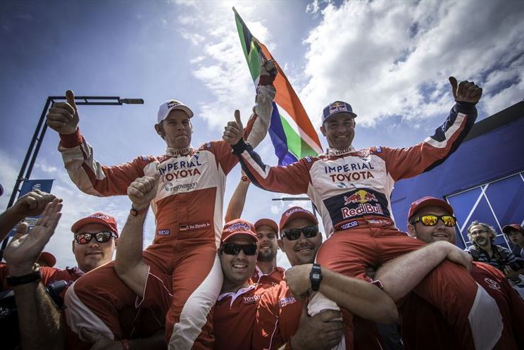 Elation as De Villiers / Von Zitzewitz finish on Dakar Podium