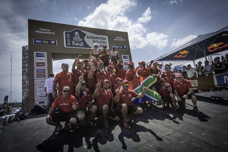 Dakar 2015 pofium sa