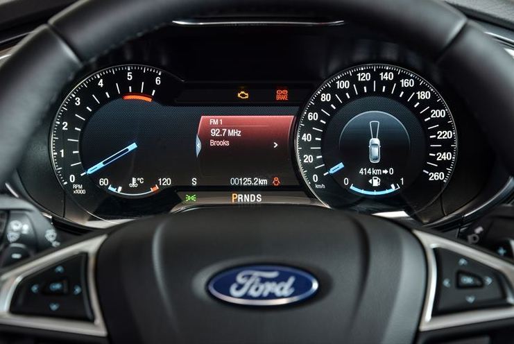 Ford fusion dashboard