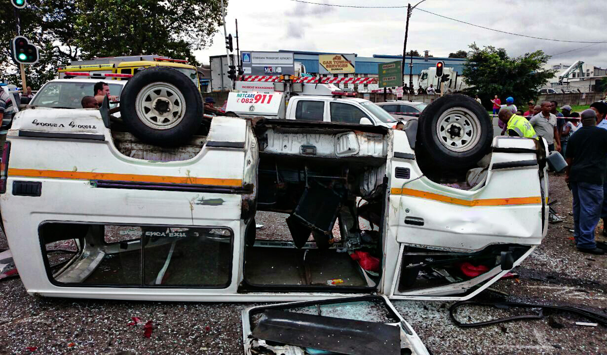 Otto Volec taxi crash leaves 14 injured