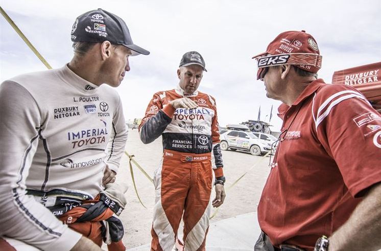 Poulter impresses as De Villiers consolidates in Stage 10 of Dakar 2015