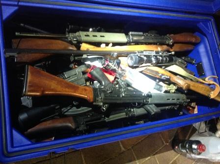 Police to destroy illegal firearms