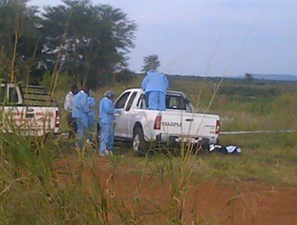 Photos after truck collided with train on Refinery road in Germiston