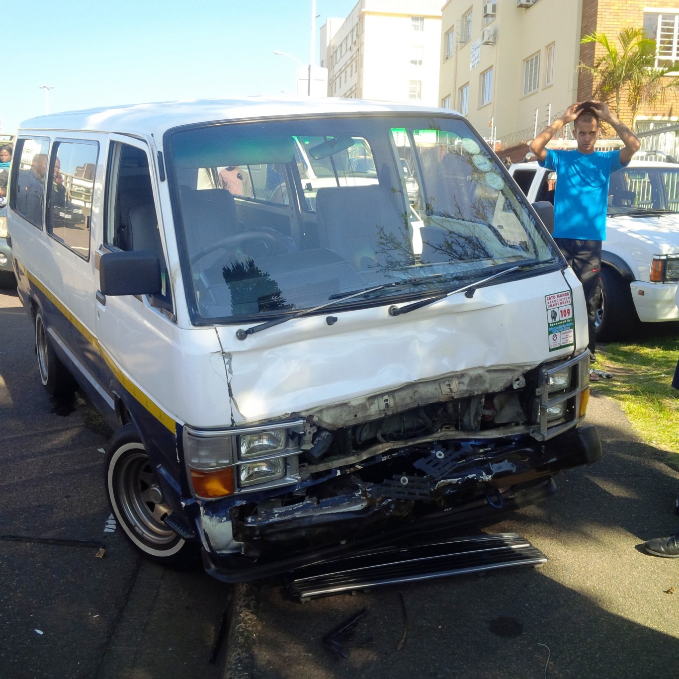 Taxi collision leaves 10 injured Berea, Durban