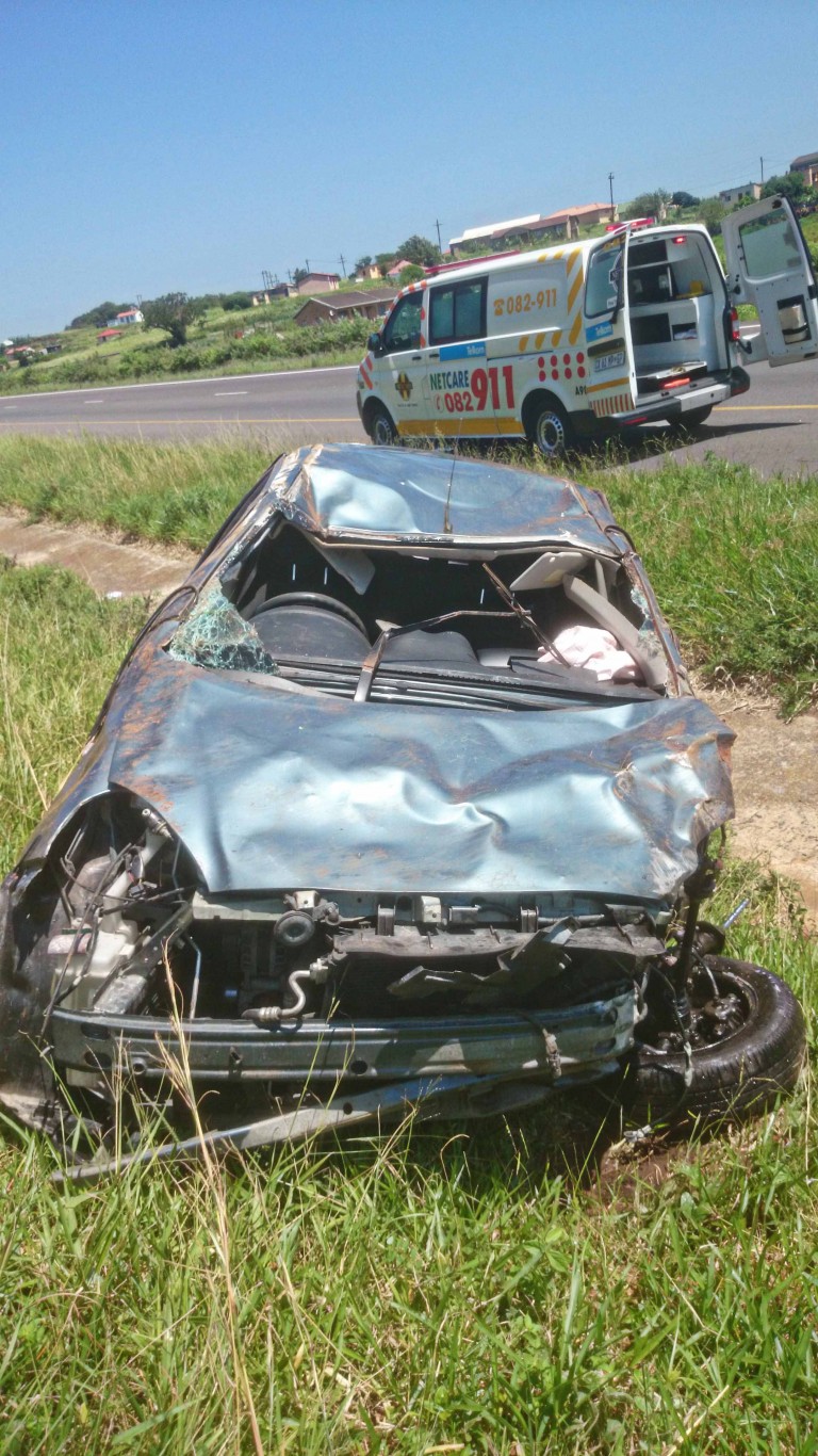 N2 Umgababa road crash leaves two injured