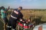 Krugersdorp rollover crash leaves man seriously injured