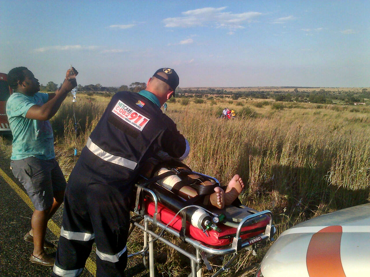 14 Injured in taxi rollover near Potchefstroom