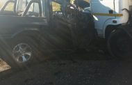 Truck collides with bakkie near Benoni leaving one dead