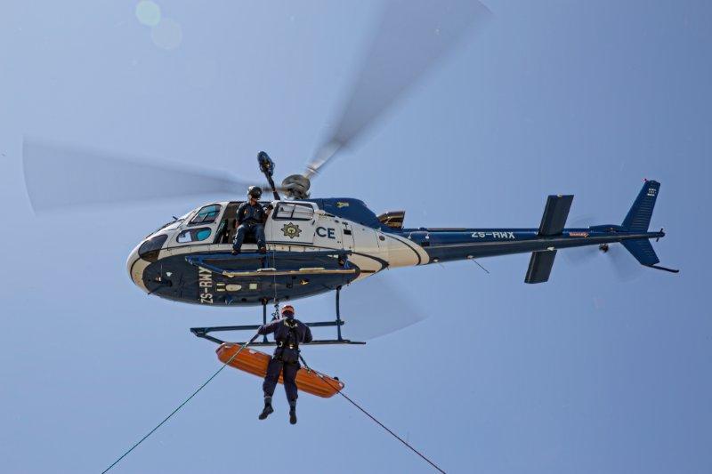 Joint Emergency Response Training at the SAPS air wing [Photos]