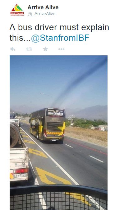 Bus driver dismissed after report in social media of reckless driving