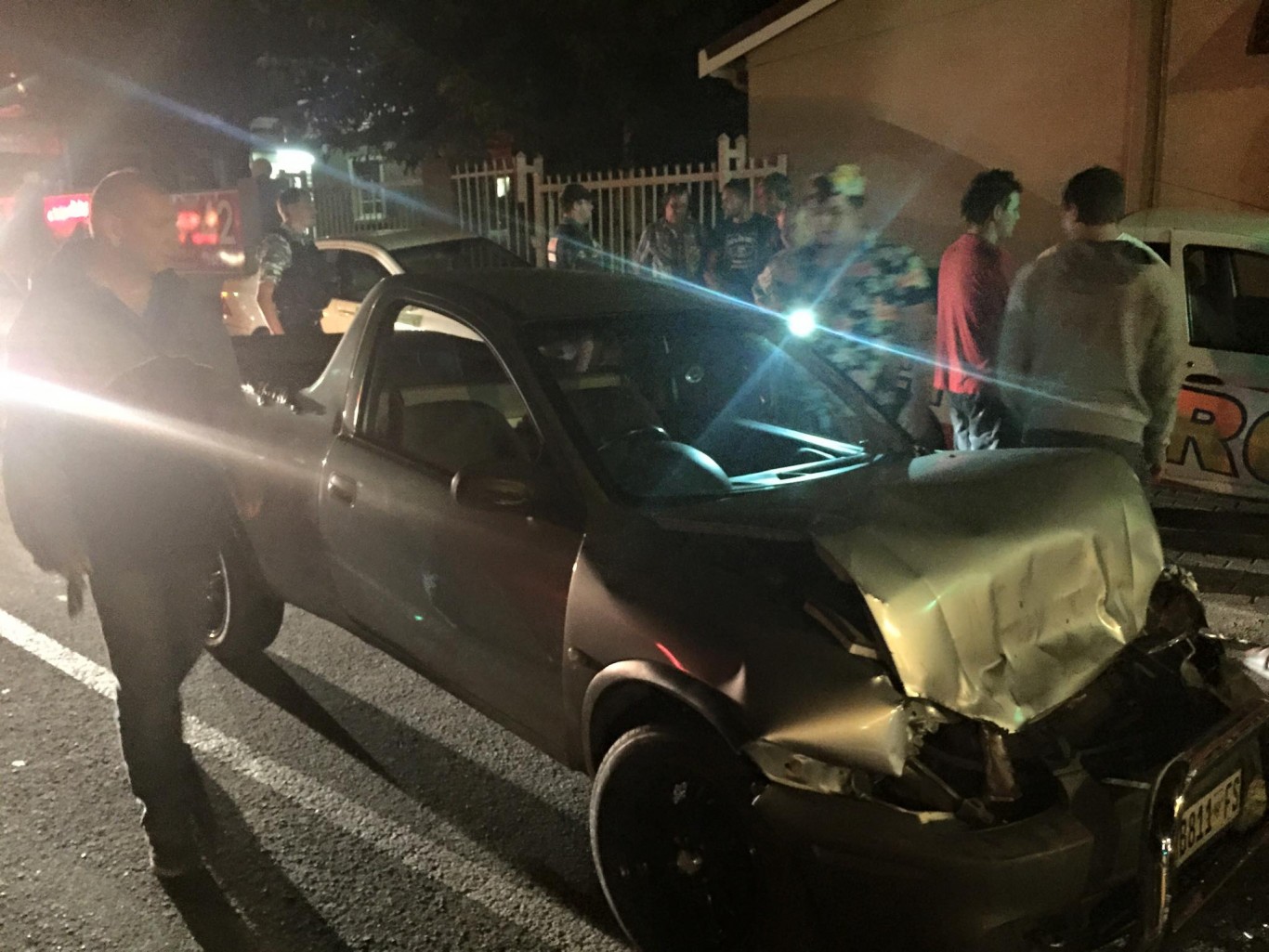 Fortunate escape from injury after rear-end collision in Bloemfontein