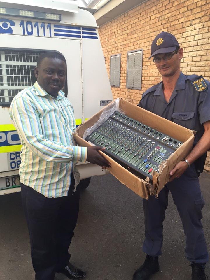 Suspect arrested and property stolen from vehicle recovered by SAPS