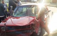 Driver injured after collision with truck, Durban