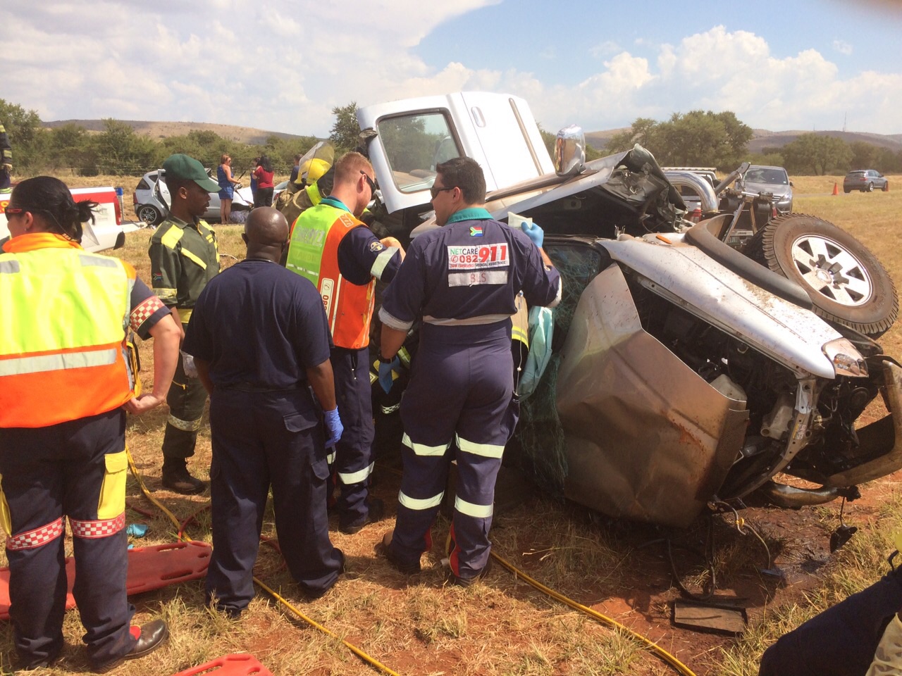 Two killed in road crash on N4 before Brits Toll plaza