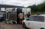 Truck driver seriously injured in crash on Sydney road