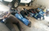 9 Suspects arrested for armed robbery and possession of seven firearms