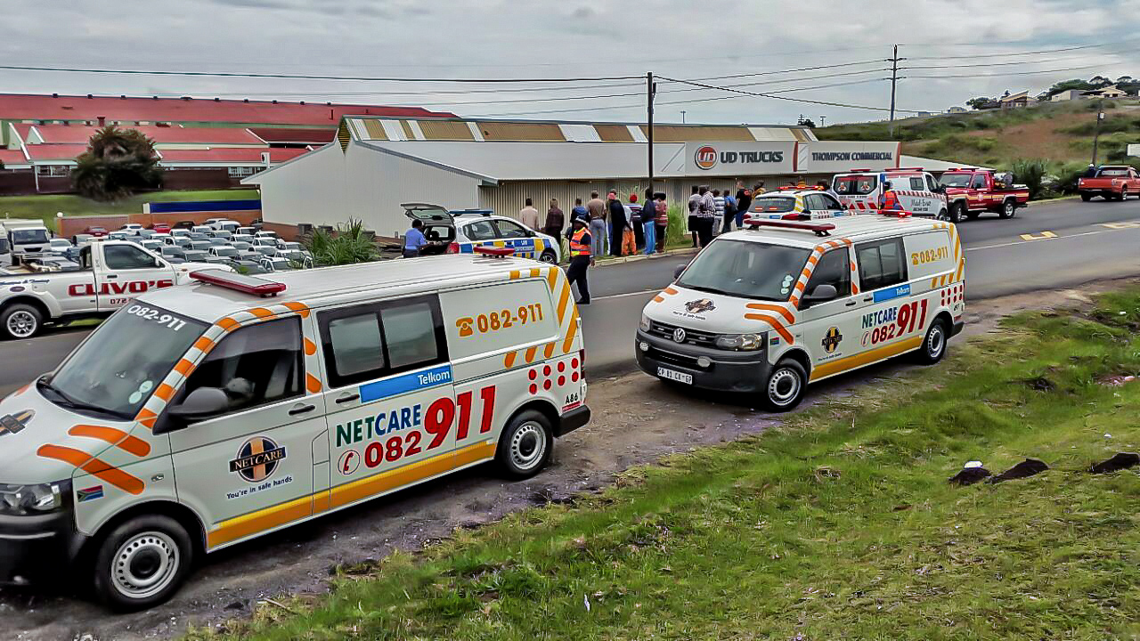 Izotcha Road taxi accident leaves two injured