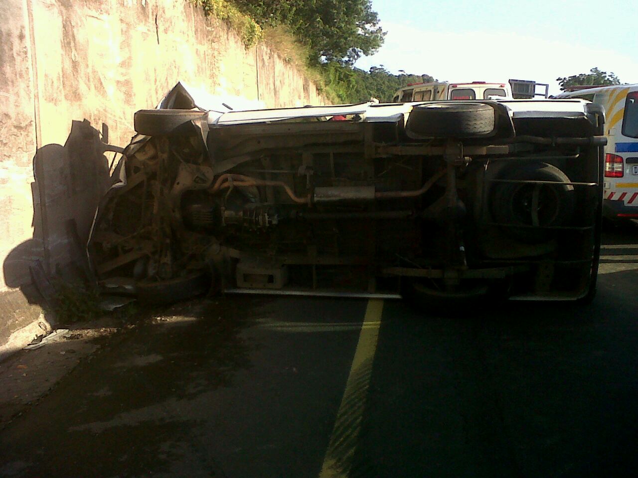 Crash on the M13 near Pinetown leaves nineteen patients injured