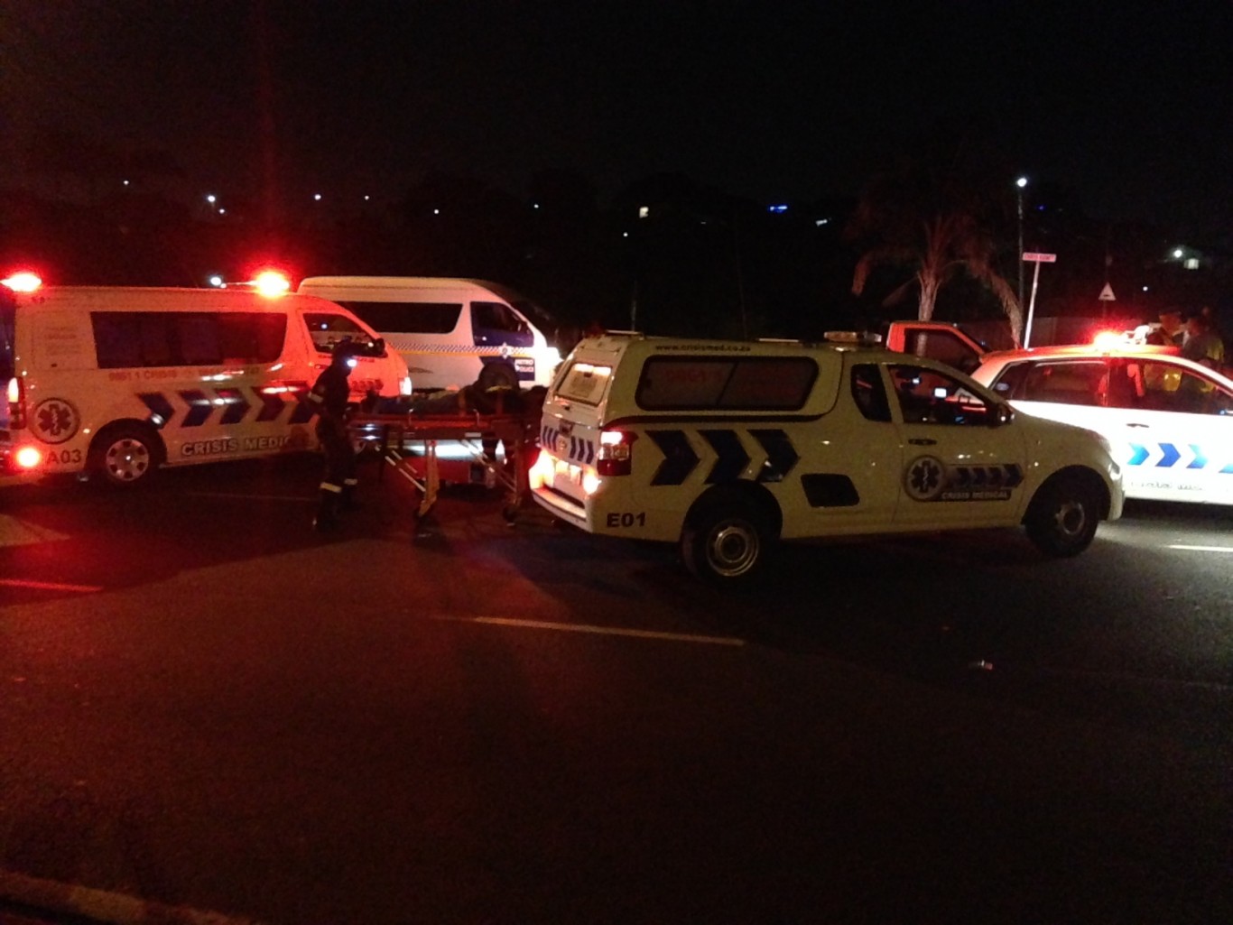 Pedestrian injured on North Coast Road