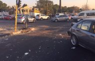 Four injured in collision at intersection of Rivonia and 12th Road