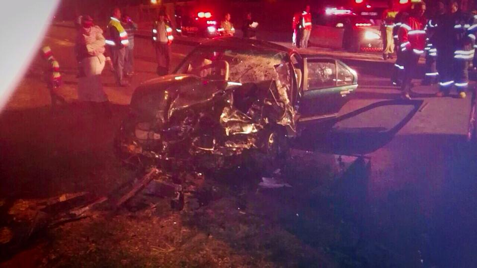 Fatal crash in Boksburg as vehicle is pushed into oncoming traffic