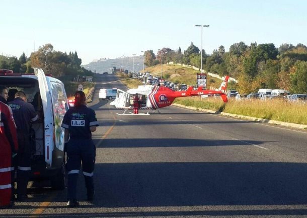 Cyclist critical after collision