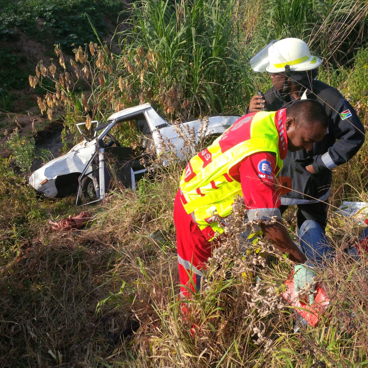 Five injured in two vehicle collision, Durban