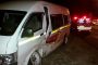 Allegation that pedestrian jumped onto vehicle driven on Rivonia off-ramp