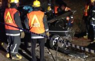 Jaws of life needed to cut men free from wreckage