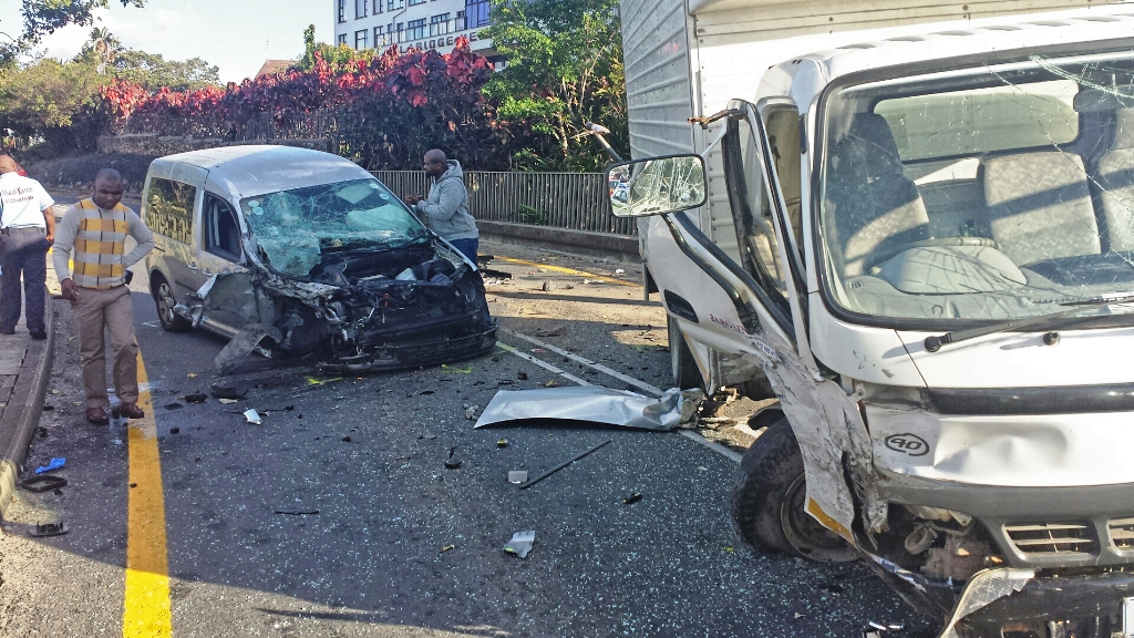 Marine Drive crash leaves three patients injured