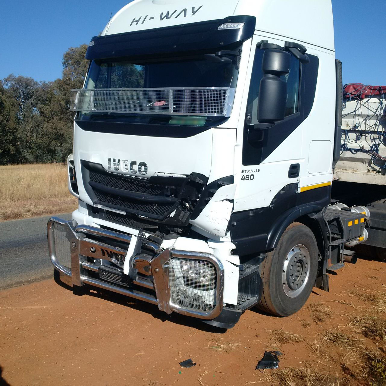 Five injured in truck collision 1