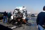 15 injured in 4 car pile up